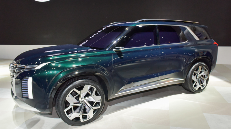 The Hyundai Grandmaster concept at the Busan International Motor Show.